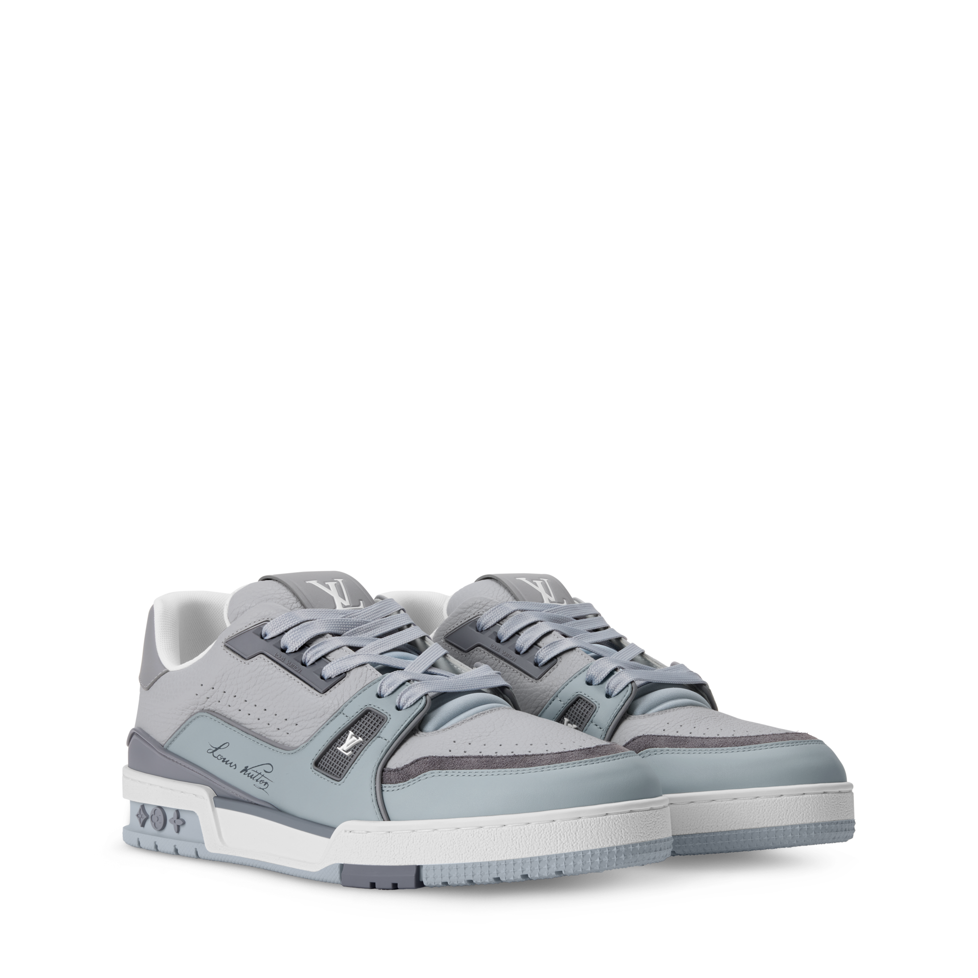 Louis Vuitton LV Trainer スニーカー シルバー LV Trainer Sneaker - Luxury Grey | LOUIS VUITTON